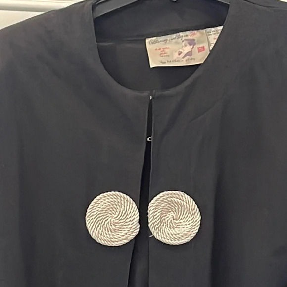 Vintage 2 pc blazer super high Waisted Pleated pants suit size small - Picture 4 of 16